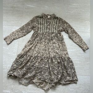 Doen sezane cottage core Sundance Midi Dress size small (S)